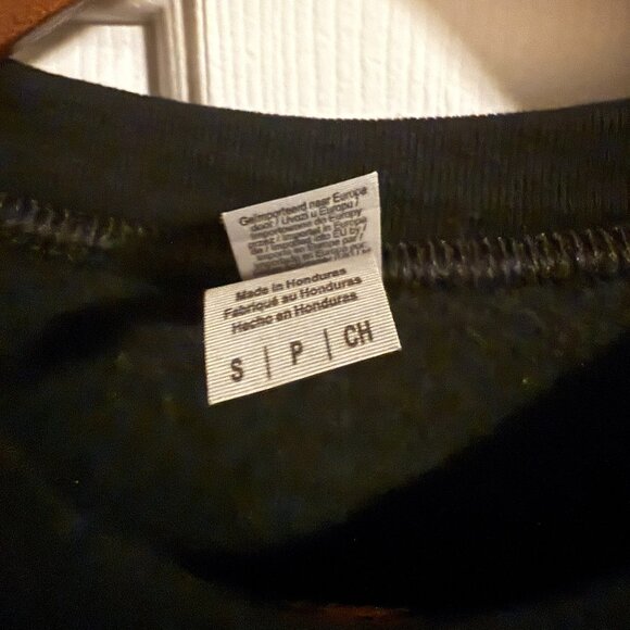 Minnie Mouse Leopard Bow Sweatshirt Size S - Picture 2 of 2